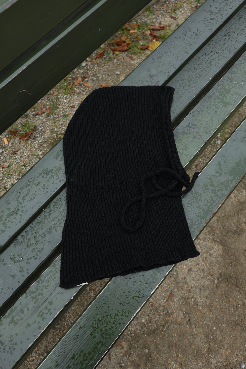 Balaclava/ kominiarka merino, black