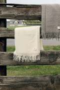 Koc wełna BOUCLE, cream