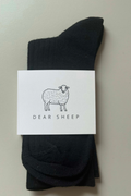 Skarpetki merino, black