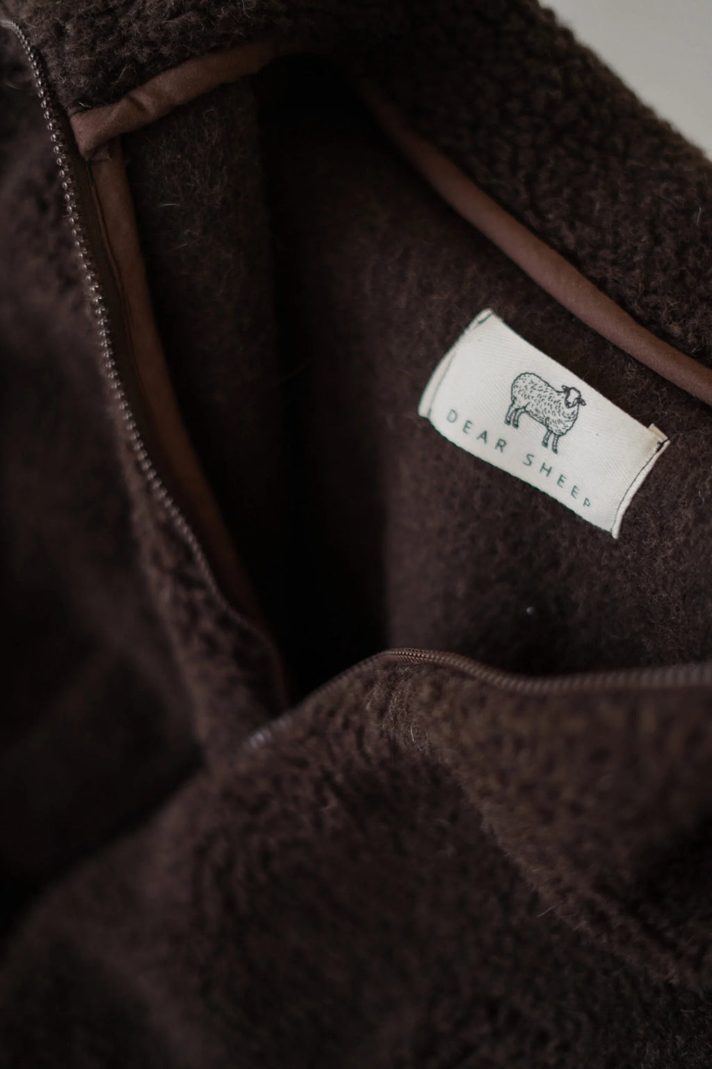 Bluza/kurtka merino NEW YORK, chocolate