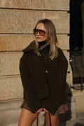 Kurtka merino STUDIO, OLIVE
