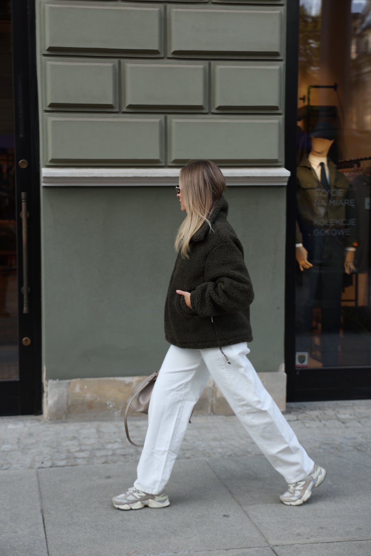 Bluza SPRINT polar merino, OLIVE