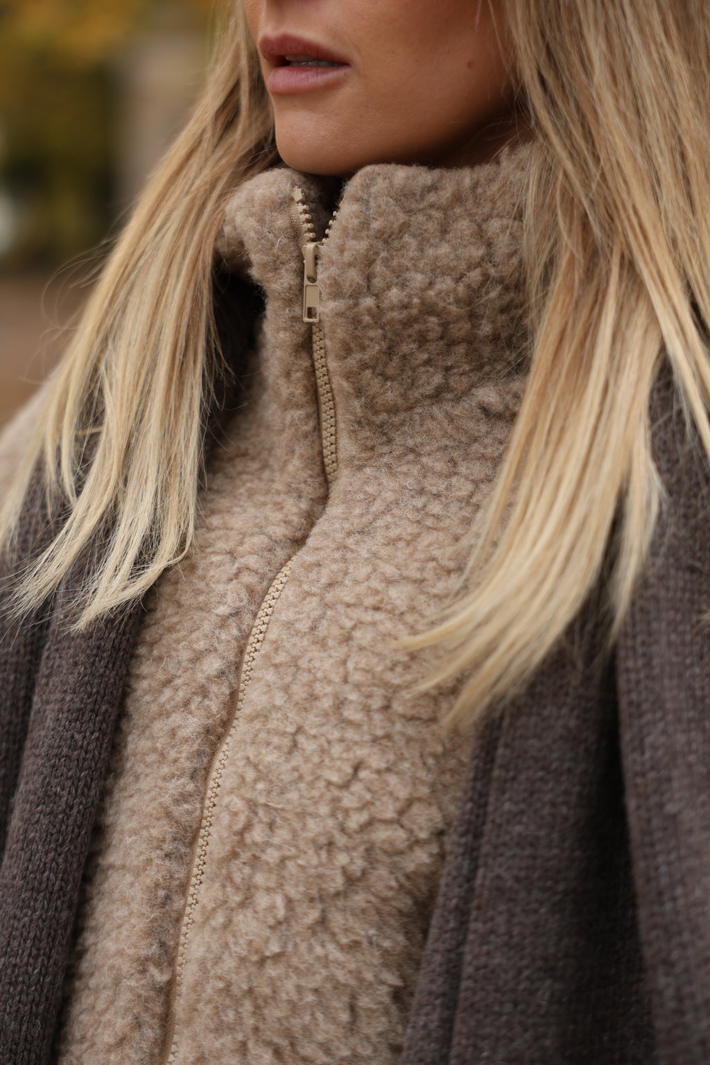 Kurtka Merino, Oslo Beige
