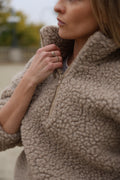 Bluza Huggy, polar merino Beige